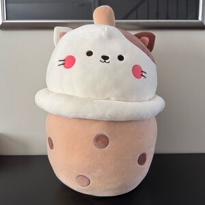 Miniso Milk Tea Kitty Boba Plush